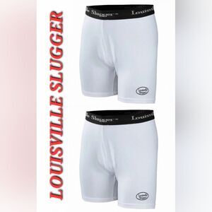 NWT 2-pack LOUISVILLE SLUGGER Women's Compression Sliding Shorts Softball Size M